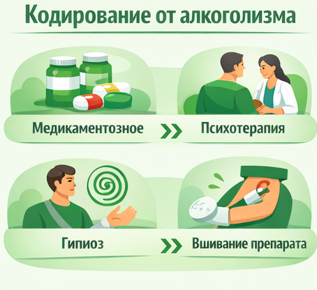 кодирование от алкоголизма в Петрове Вале Санати